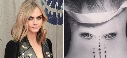 Cara Delevigne’s New Neck Tattoo Is F*cking CREEPY
