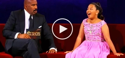 Watch this 12-year-old Pinay girl wow Steve Harvey with her epic singing voice!