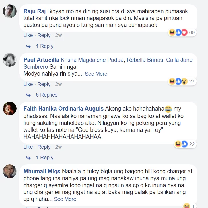 Baka daw mahirapan pa! Netizen who got robbed made hilarious signs and messages to the culprit Baka daw mahirapan pa! Netizen who got robbed made hilarious signs and messages to the culprit
