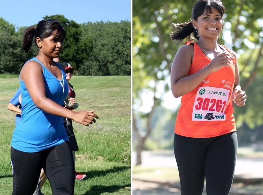 Sameshni managed to shed 25kg. Source: sleekgeek.co.za Sameshni managed to shed 25kg. Source: sleekgeek.co.za