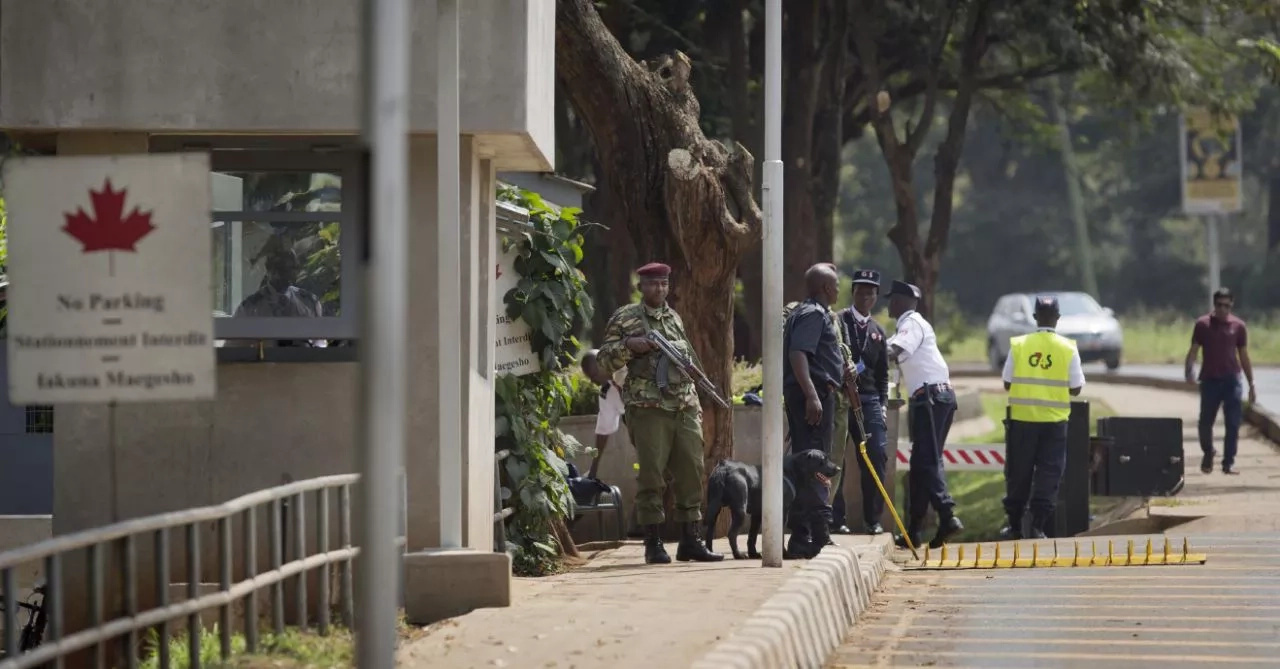 Police blame dog for false bomb alert at Canadian Embassy