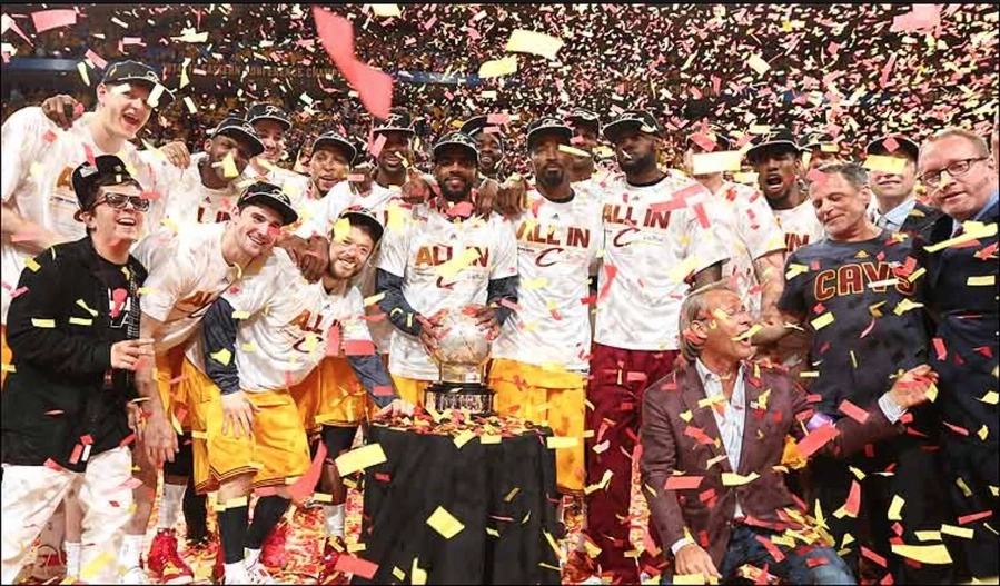 Lebron James carries Cleveland Cavaliers to its first NBA Title Lebron James carries Cleveland Cavaliers to its first NBA Title