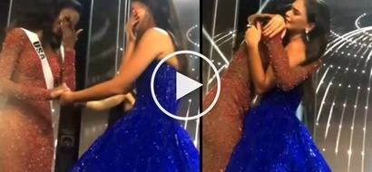 Heart-wrenching video of roommates Pia Wurtzbach and Miss USA saying their goodbyes goes viral