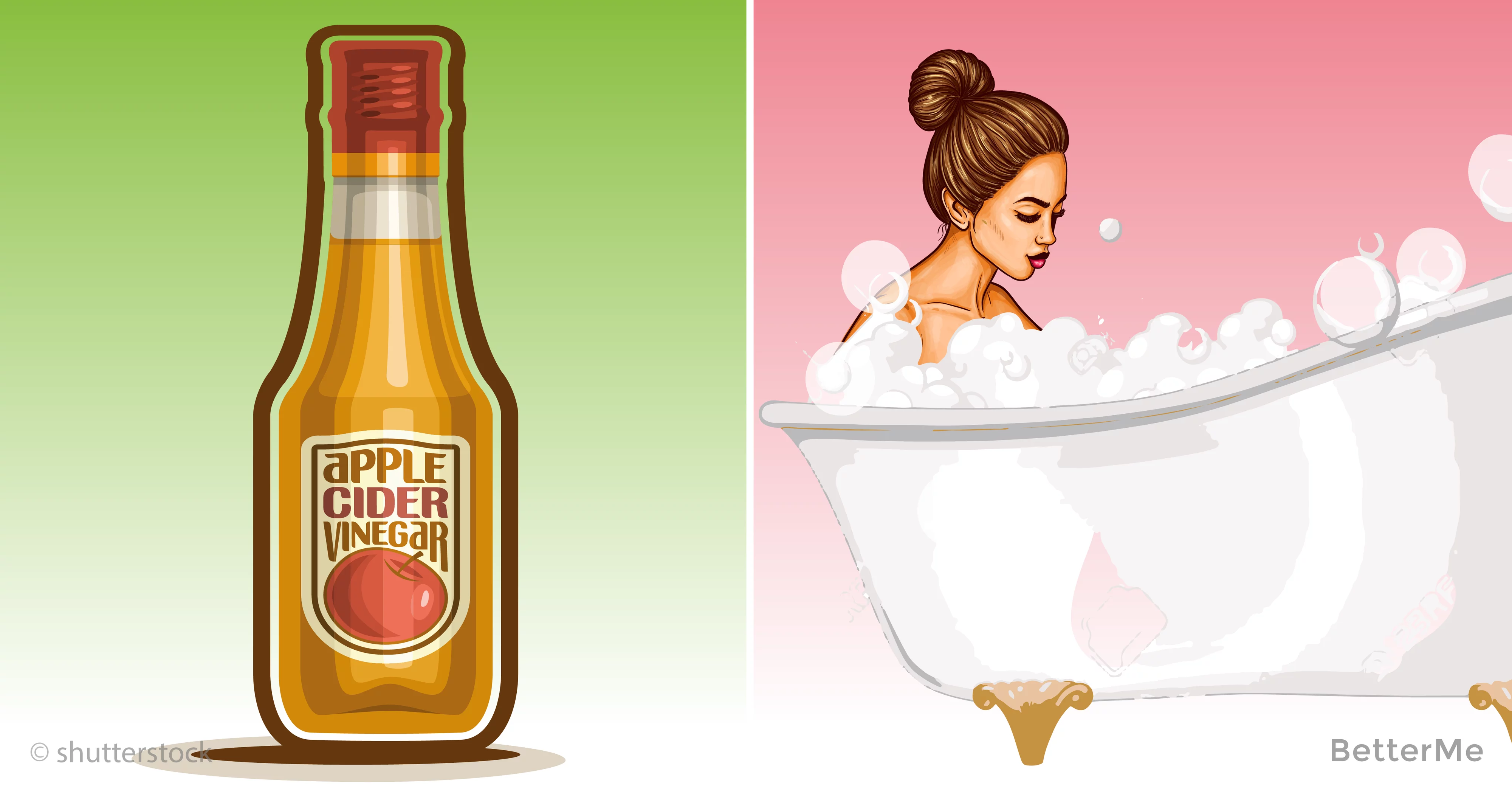 apple cider vinegar bath apple cider vinegar bath