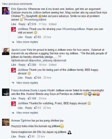 Jollibee releases new touching TV advertisement Jollibee releases new touching TV advertisement