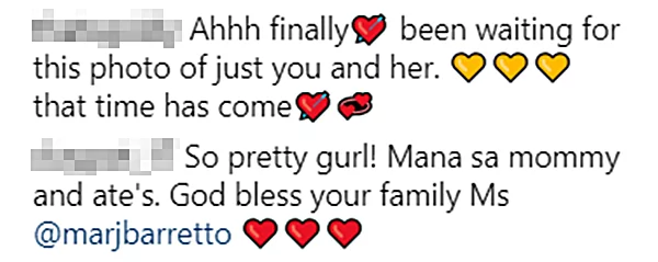 Tinago ba nila dati? Marjorie Barretto shares her youngest child's photos to the public for the first time Tinago ba nila dati? Marjorie Barretto shares her youngest child's photos to the public for the first time