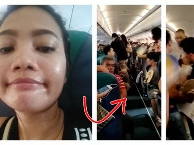 Is this the plane to hell? Pinay netizen exposes fellow passengers' condition in a sweltering plane to Cebu