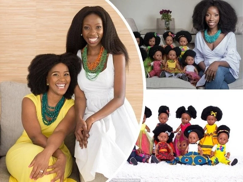Meet 2 friends who open shop for black dolls despite being told they are ugly (photos)
