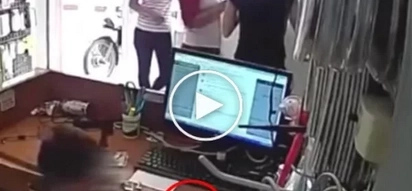 Shameless mum uses her little son to steal in stores. How dare she?