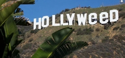 Defaced Hollywood Sign Read Hollyweed After New Year Prank
