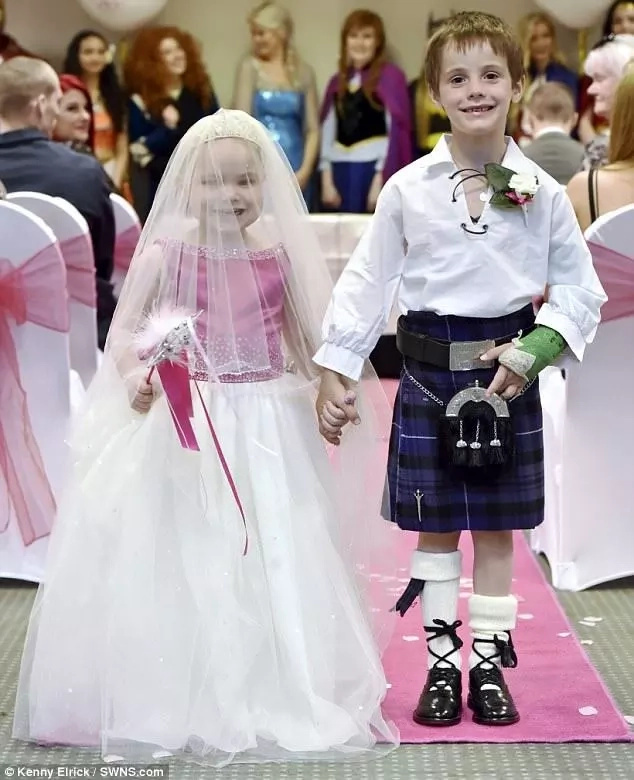 5 Year Old Cancer Patient Get Her Dream Wedding Still Breathing