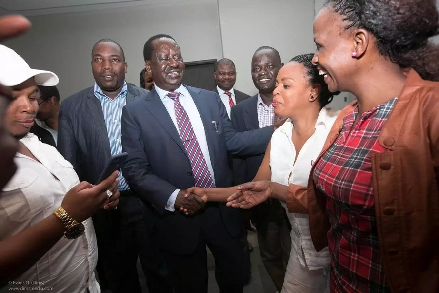 Raila in rare meeting with Mt Kenya business community members Raila in rare meeting with Mt Kenya business community members