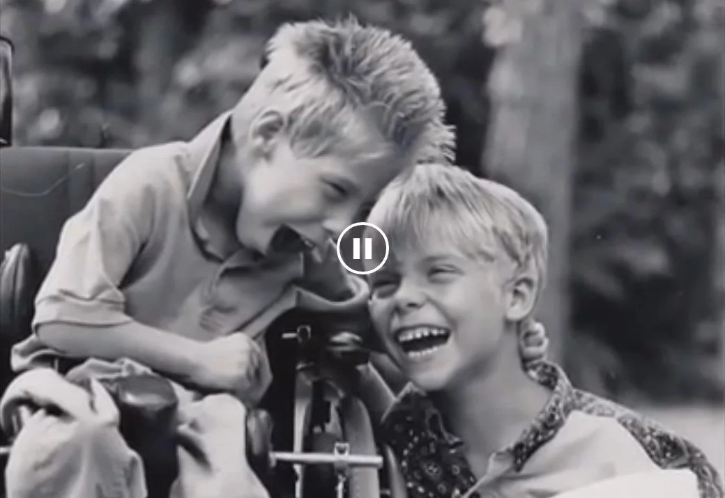 This message from a disabled twin to his brother will have you in tears This message from a disabled twin to his brother will have you in tears