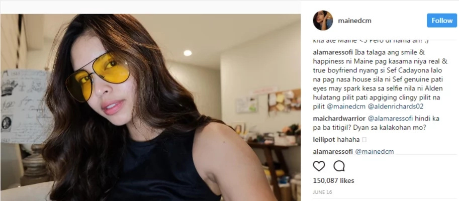 You won't believe how a netizen bashed Maine Mendoza on Instagram! You won't believe how a netizen bashed Maine Mendoza on Instagram!
