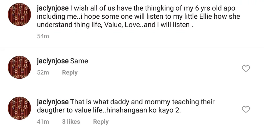 "Hinahangaan ko kayo 2" Jaclyn Jose praises Andi Eigenmann and Jake Ejercito for daughter's upbringing "Hinahangaan ko kayo 2" Jaclyn Jose praises Andi Eigenmann and Jake Ejercito for daughter's upbringing