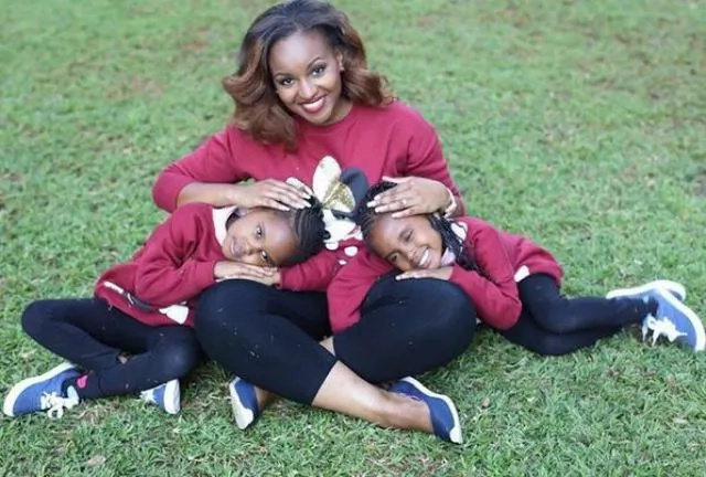 Kenyan celebrities enjoying twins in their lives