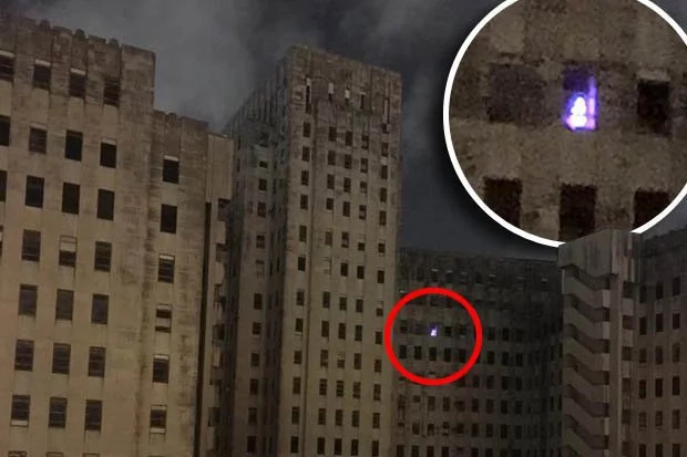 A nurse caught a picture of a ghost in an abandoned hospital! A nurse caught a picture of a ghost in an abandoned hospital!