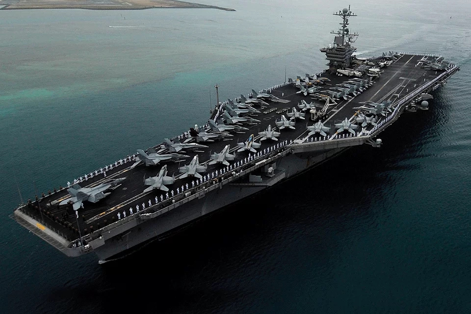 South China Sea strike patrol visits PH South China Sea strike patrol visits PH