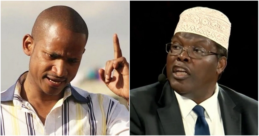 Babu Owino badly insults Miguna Miguna for criticising Raila-Uhuru handshake
