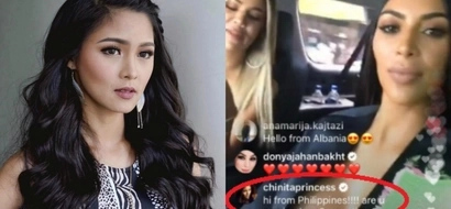 Kim Chiu gets noticed by Hollywood stars Kim and Khloe Kardashian and she's freaking out