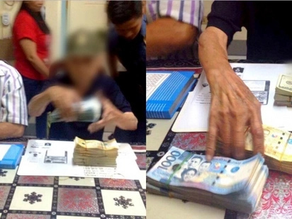 Patrolling police shocked upon spotting 91-year-old man carrying more than P1.5M along EDSA