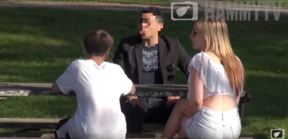 Watch her reaction to HIM on a Tinder date Watch her reaction to HIM on a Tinder date