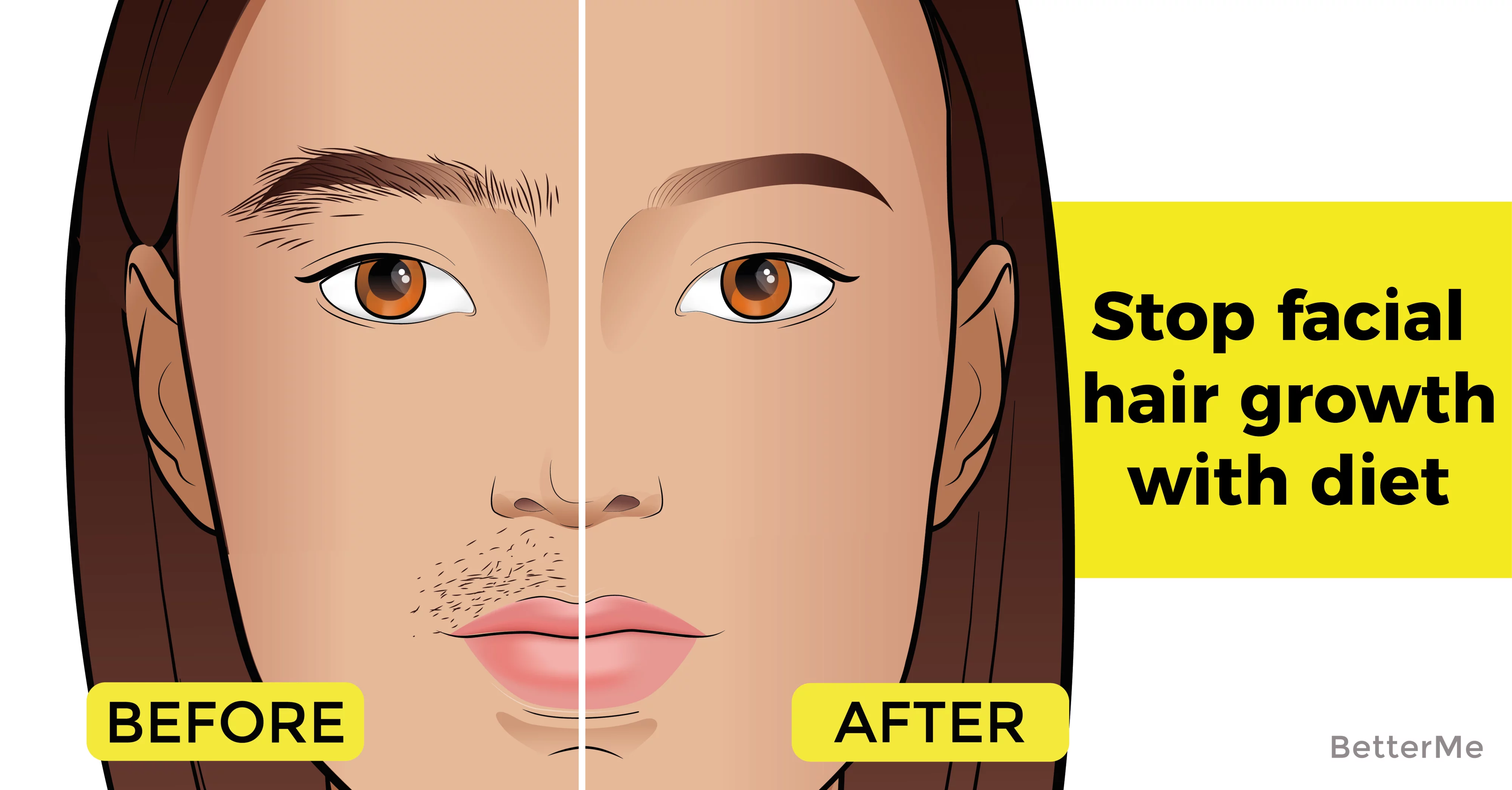 Changing Your Diet This Way May Help You To Stop Facial Hair Growth