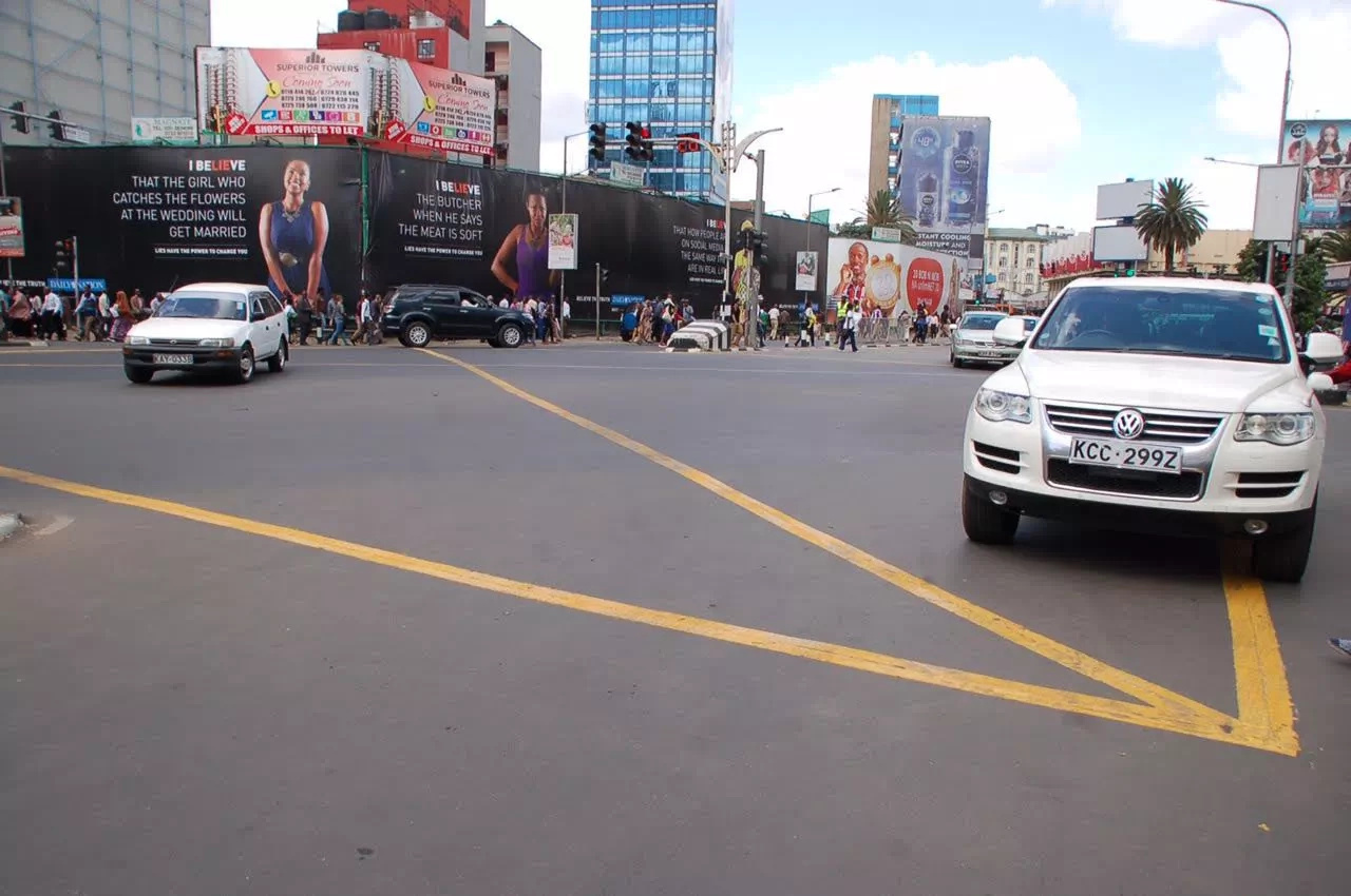 Nairobi County re-introduces 'yellow box' to end traffic jams
