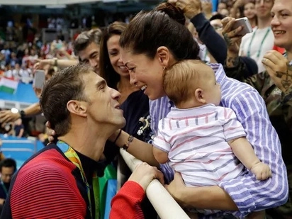 Michael Phelps retirement: change Boomer’s diapers and feed the little tyrant