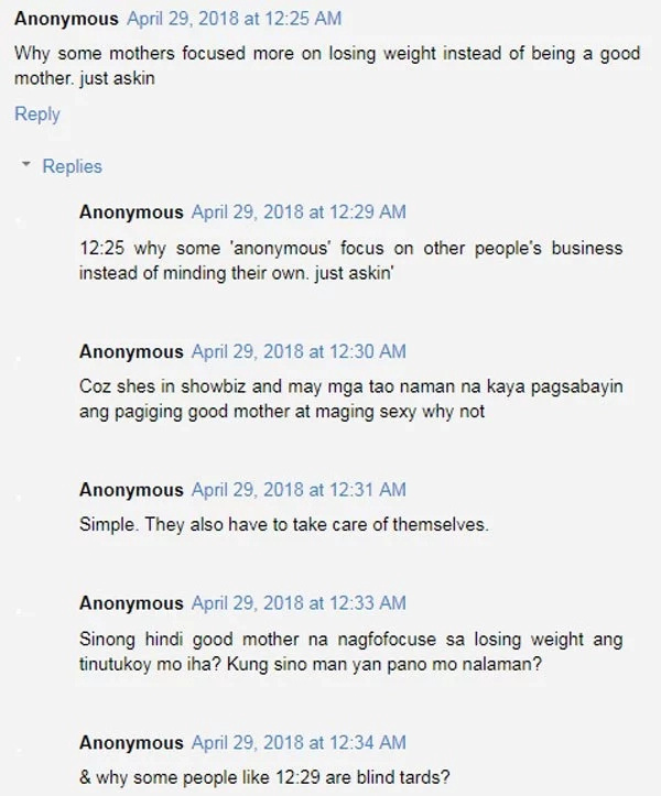 Netizen nagtanong kung ba't naka-focus si Ruffa Mae Quinto sa pagpapapayat kaysa pagiging mabuting ina Netizen nagtanong kung ba't naka-focus si Ruffa Mae Quinto sa pagpapapayat kaysa pagiging mabuting ina