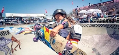 This 8-year-old skateboarder girl is blowing the internet up with her mad skills