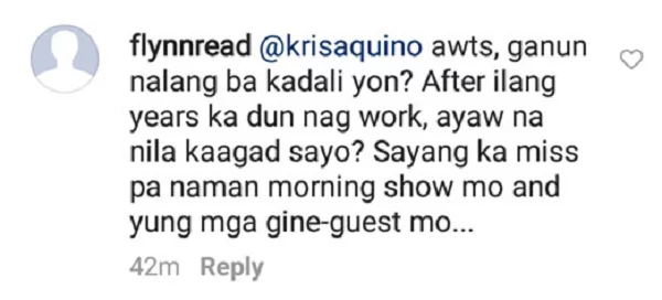 Kris Aquino answers fans who want her to return to ABS-CBN: "Ayaw na nila sa akin..." Kris Aquino answers fans who want her to return to ABS-CBN: "Ayaw na nila sa akin..."