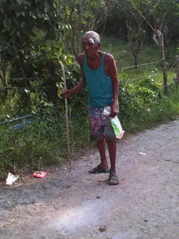 Lolo in search of family in Cavite Lolo in search of family in Cavite