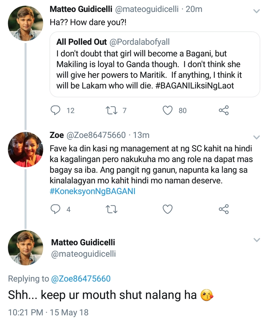 Di daw siya deserving! Matteo Guidicelli, sinupalpal ang basher na nagsabing di siya magaling Di daw siya deserving! Matteo Guidicelli, sinupalpal ang basher na nagsabing di siya magaling