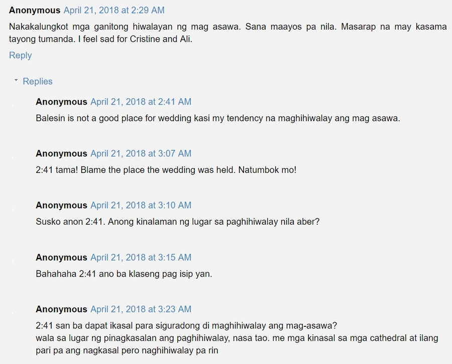Naghiwalay na raw? Cristine Reyes and Ali Khatibi have allegedly separated Naghiwalay na raw? Cristine Reyes and Ali Khatibi have allegedly separated