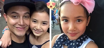 Paolo Ballesteros’ daughter Keira Claire definitely got her father’s good looks! Beautiful girl a-star-in-the-making, wants to give showbiz a try