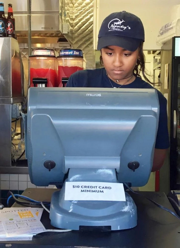 Why is President Obama's daughter working as a waitress? Why is President Obama's daughter working as a waitress?