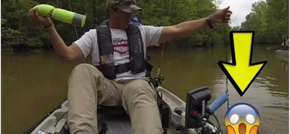 Fisherman loses it all after realizing what was at the end on of his fishing line