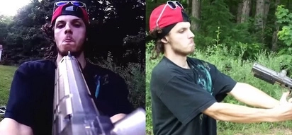 Crazy Youtuber shot himself in the face with a paintball gun point blank!