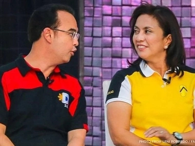 Cayetano questions Robredo's achievements, accepts dare vs Marcos
