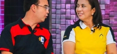 Cayetano questions Robredo's achievements, accepts dare vs Marcos