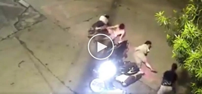 Nag-uunahan kasi! Riders, passengers get brutally injured in scary motorbike collision in Pasig City