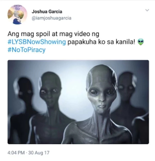 Julia Barretto and Joshua Garcia ask fans to watch movie in cinemas Julia Barretto and Joshua Garcia ask fans to watch movie in cinemas