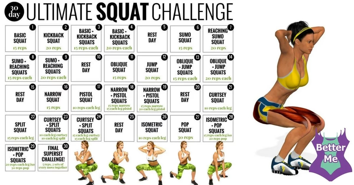 Quanti Squat Al Giorno Per Un Sedere Perfetto