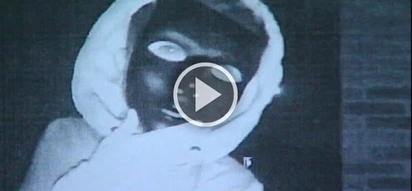 Creepy masked prowler caught on camera terrorizing families in the night