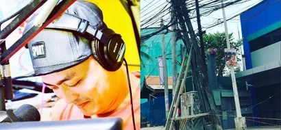 This radio DJ has noticed this unsightly post and he wants us to help him