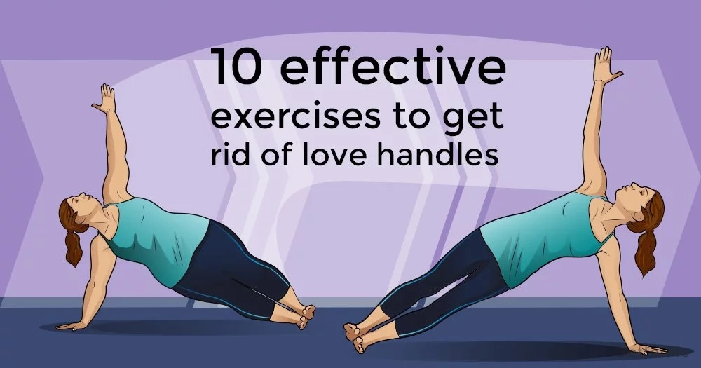 10 effective exercises to get rid of love handles