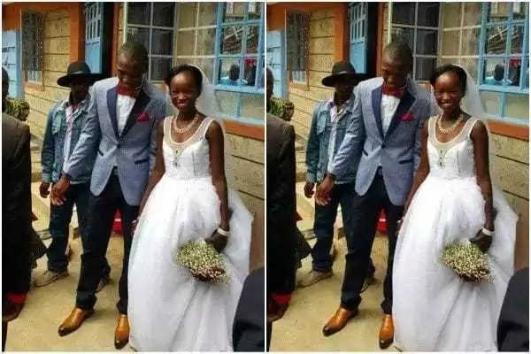 KSh 100 wedding couple takes on HATERS of their free KSh 3.5 million wedding