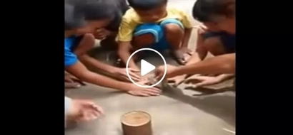 These unsuspecting kids thought they're getting the money inside the tin can...what they got instead will shock you!