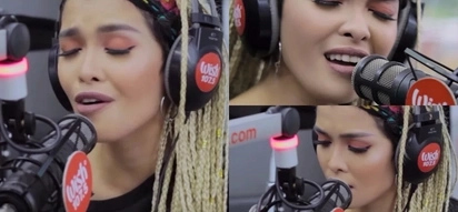 KZ Tandingan sings soundtrack of trending movie Kita Kita. She's been blessed with a powerful voice indeed!